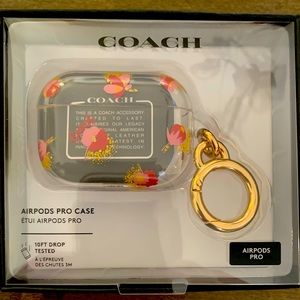 NEW Coach AirPods Pro case